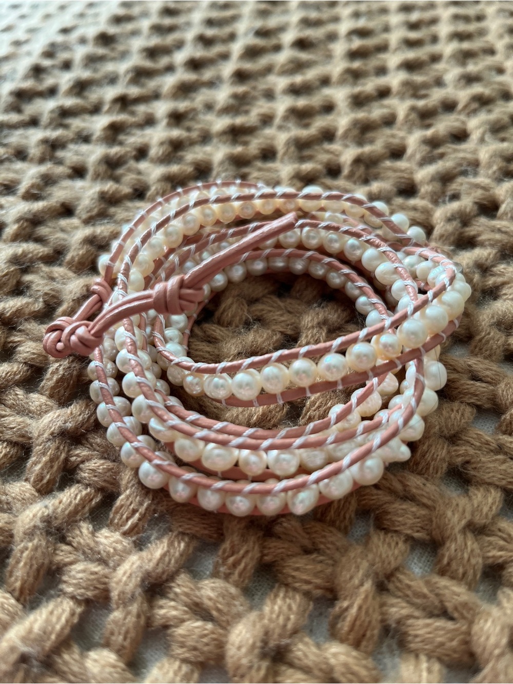 Victoria Emerson Pearl Wrap Bracelet